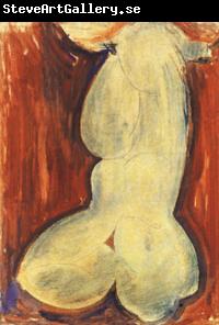 Amedeo Modigliani Caryatid